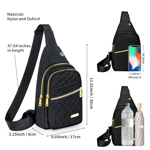 Small Sling Bag For Women Men Casual Crossbody Sling Backpack