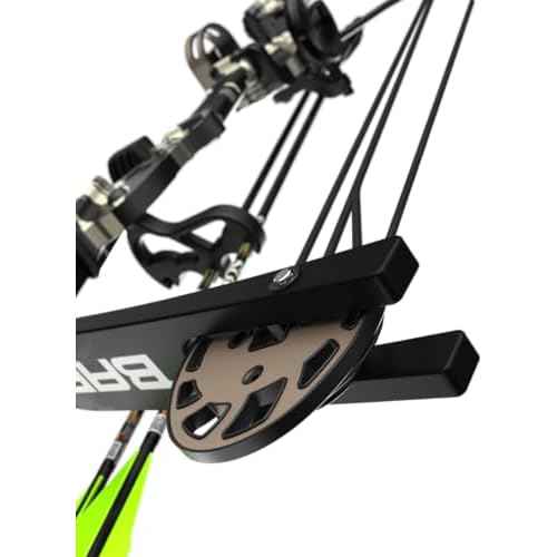Barnett Tomcat Youth Compound Bow, Right-Handed Bow for Young Archers 8+, 17-22lb Draw Weight, 18-22in Draw Length, with 3 Pin Fiber Optic Sight, 2 Arrows, Attached Quiver