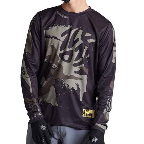 Troy Lee Designs - FLOWLINE LS Jersey; CONFINED Black 2X