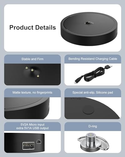 Charging Dock for Ultimate Ears Boom 3 Megaboom 3 Blast Megablast - Black