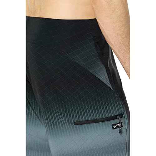 Billabong mens Fluid Pro Boardshort, 4-way Performance Stretch, 21 Inch Outseam