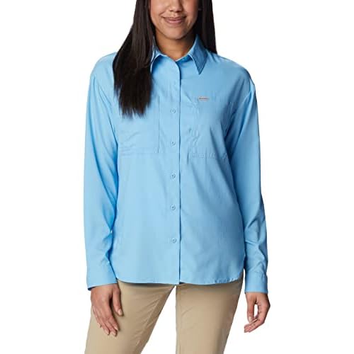 Columbia Women's Plus Size Silver Ridge Utility Long Sleeve Shirt