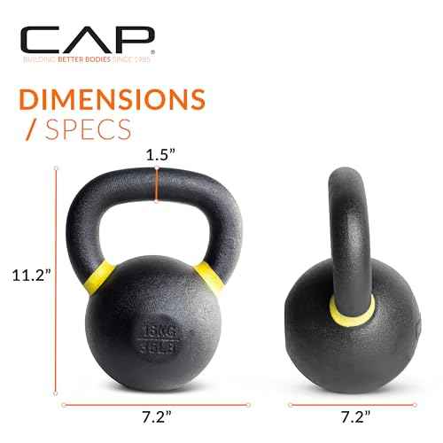 Cap Barbell Cast Iron Competition Kettlebell Weight