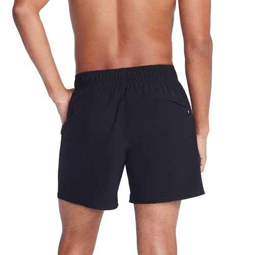 Speedo Men's Swim Trunk Knee Length Volley Comfort Liner Solid