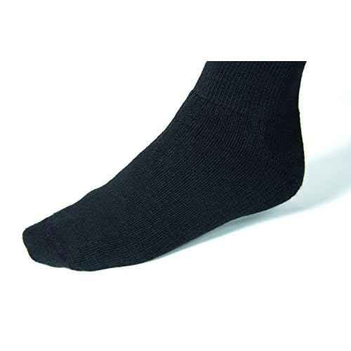 JOBST 110056 BSN Medical Activewear Sock, Medium, Cool Black