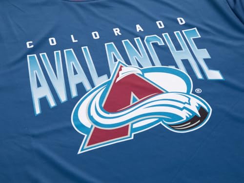 Men's Performance Long-Sleeve Rash Guard - Game Day Fit, Colorado Avalanche Large