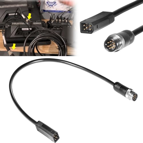 Ethernet Adapter Cable 12in for Humminbird Helix Fish Finders - AS EC QDE 720074-12