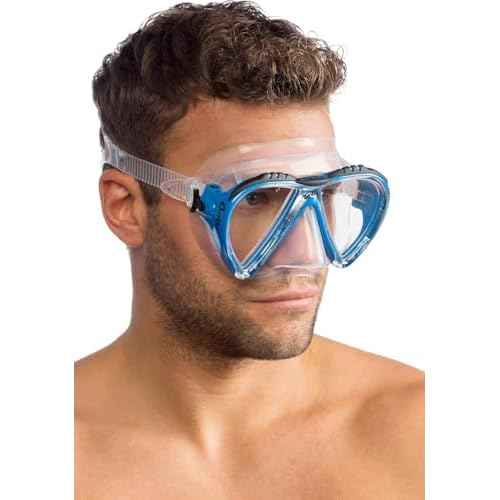 Cressi LINCE, Adult Scuba Diving, Snorkeling, and Freediving Mask - Cressi: 100% Made in Italy Since 1946