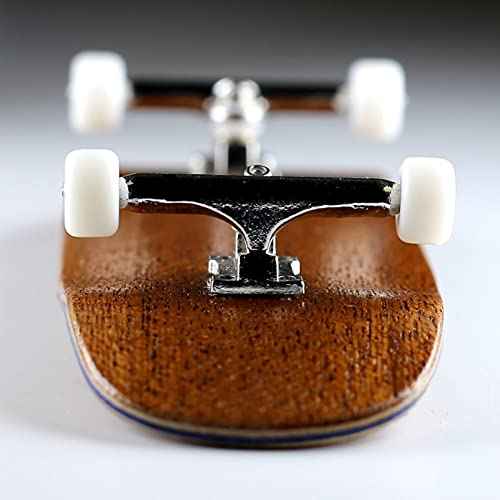 Wooden PRO 9.0 Fingerboard Complete (Noah Team 9.0 Short Nose Short Tail) Hand Made(Deck +34mm Prince Silvery Trucks)(+NW PRO Wheels ii) Set