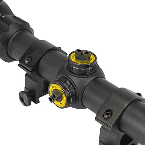 Barska Varmint Rifle Scope with Adjustable Objective for Hunting and Targeting