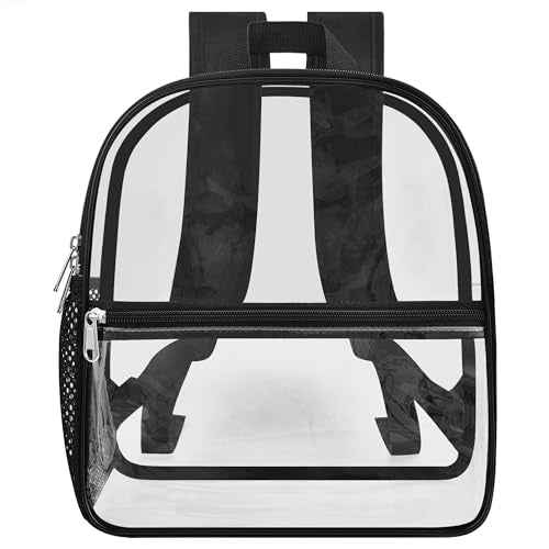 USPECLARE Clear Backpack for Stadium Approved 12¡¿6¡¿12, Water proof Clear Bag for Stadium Events and Concert Work Sport Event