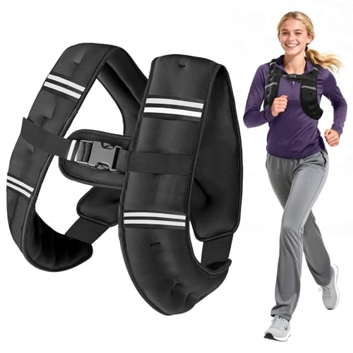 Weighted Vest for Men Women 6lb-30lb Adjustable Fitness Training Equipment