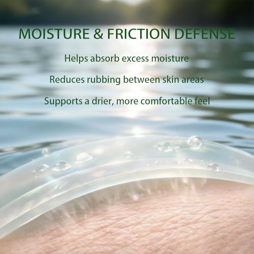 Intertrigo Cream for Skin Folds, Moisture & Friction Relief, 3-Pack