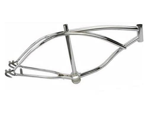 Lowrider 20" Frame Chrome. Bike Frame, Bicycle Frame, Bike Frame, Bicycle Frame