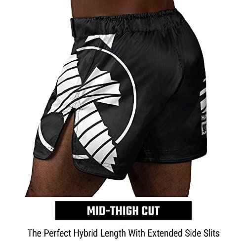 Hayabusa Men's Icon Mid-Thigh Fight Shorts