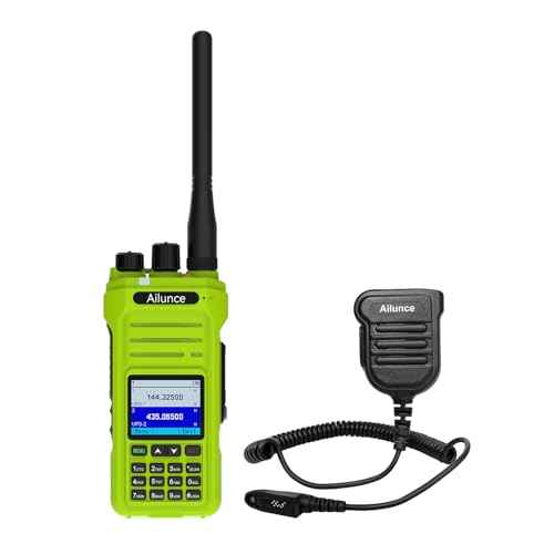 Retevis Ailunce HA1G GMRS Handheld Radio,Chirp,2 Way Radio Long Range with Speaker Mic,Dual Band Receive,IP67 Waterproof Walkie Talkies,Type-C Charge,NOAA 2800mAh,FM Radio,GMRS Radio for Offroad