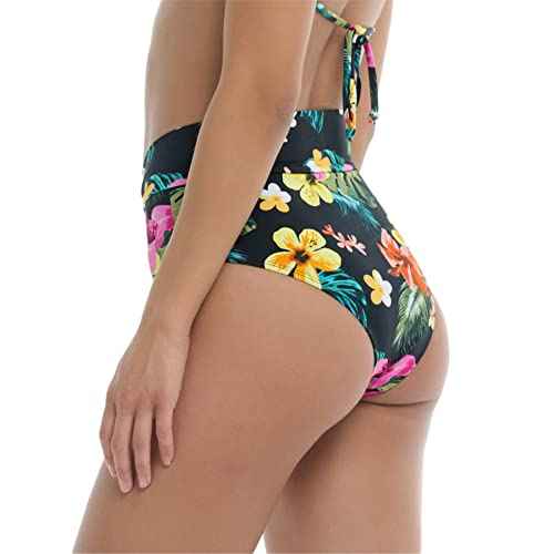 Body Glove Women's Standard Woodstock High Rise Bikini Bottom Swimsuit