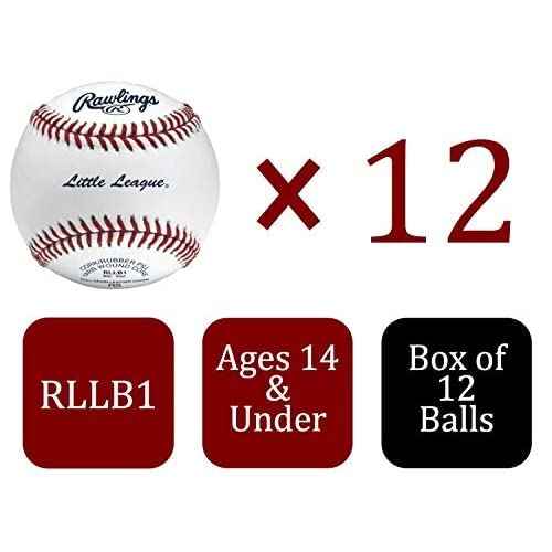 Rawlings | Little League Baseballs | Competition Grade | RLLB1 | Youth/14U | Multiple Count Options
