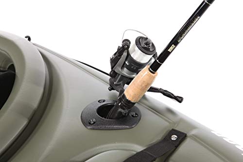 Kayak Fishing Rod Holder - Flush Mount Tackle Accessory for Recreational Kayaks