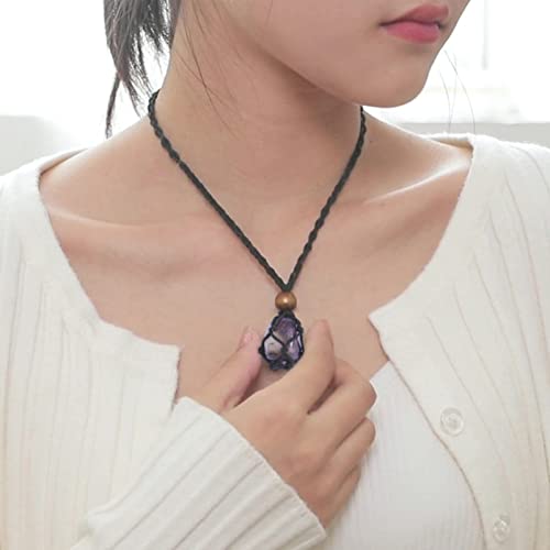 Chakra Healing Crystal Necklace Set - 7pcs Colorful Gemstones for Women Men Teens
