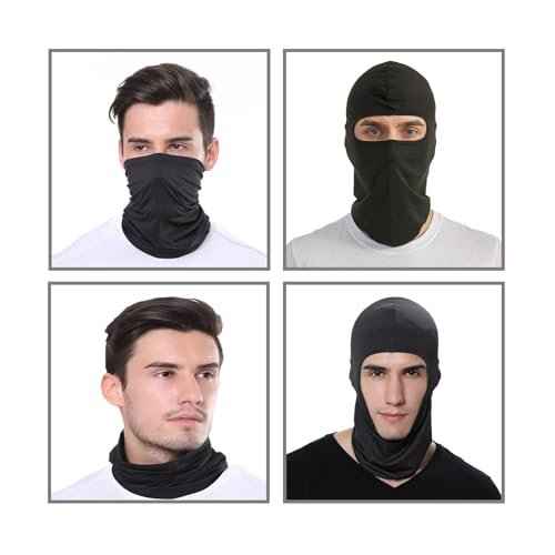 4-Pack Balaclava Outdoor Bike Riding Headgear Motorcycle Face Mask Ski Hat