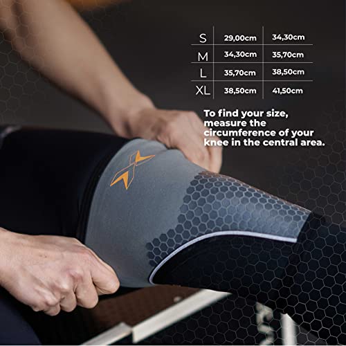 Weightlifting Knee Sleeves 5mm & 7mm Support & Compression for Powerlifting