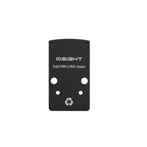 Osight RMR to RMSc Adapter Plate for RMR Slide Cut, Compatible with Standard RMSc Footprint Red Dot Sights
