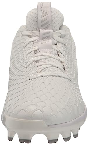 Under Armour Glyde 2.0 TPU Jr Girls’ Cleats – 2 Little Kid / White