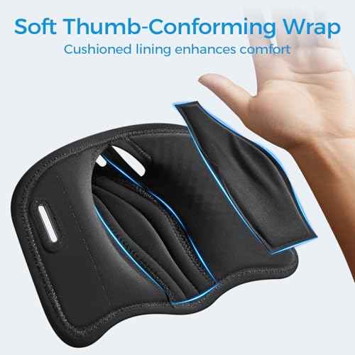 Thumb Brace Right/Left Hand, Thumb Spica Splint Hand Brace for Arthritis Pain and Support, Ergonomical Thumb Stabilizer for Trigger Thumb, CMC, De Quervains Tenosynovitis Pain Relief(S/M Blue)
