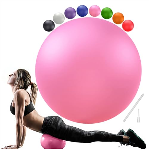 Mini Yoga Ball 9 Inch Soft Exercise Ball for Pilates & Fitness