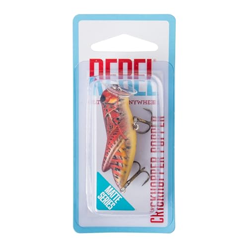 Rebel Crickhopper Popper - Fire Cricket - 1.75"