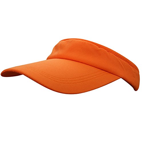 Summer Outdoor Sports Visor Baseball Sun Cap Hat - Orange