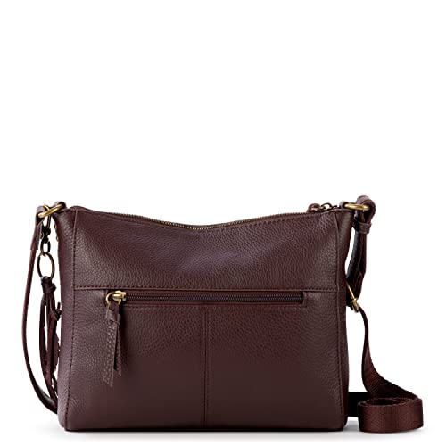 The Sak Alameda Leather Crossbody Purse - Leather Women's Handbag for Everyday & Travel - Cross Body Bag With Zipper