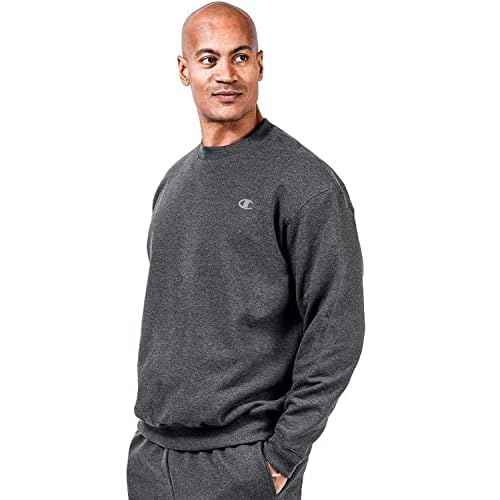 Champion Big and Tall Sweatshirts for Men ? Men Crewneck Sweatshirt Big and Tall