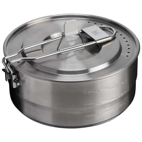 The Wildfare Pro Saucepan Cookset 5-piece set | 2 QT