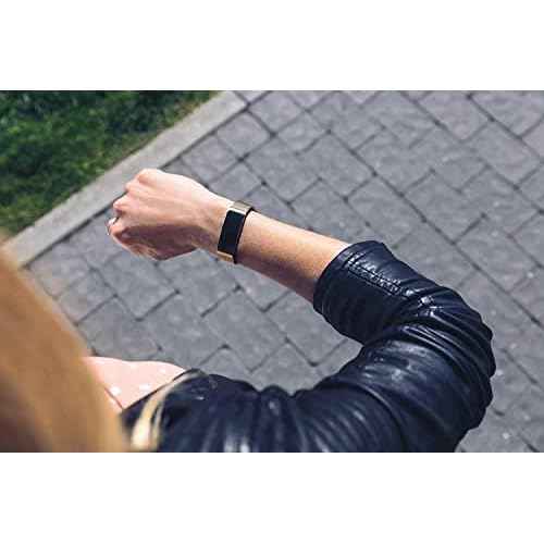 Fitbit Inspire 2, Stainless Steel Mesh, Rose Gold Stainless Steel, One Size