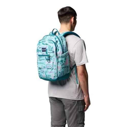 Columbia Unisex Buxton 26L Printed Backpack, Spray Outerbounds, One Size