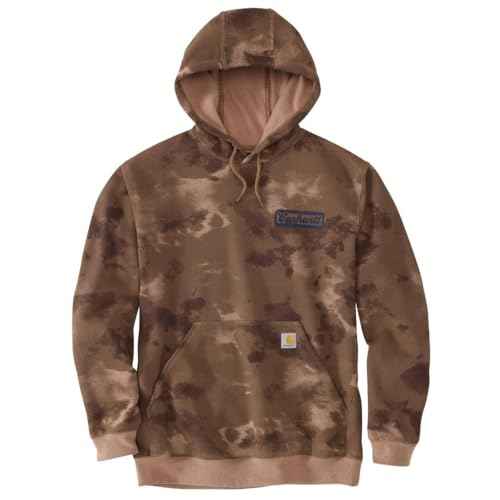 Carhartt Men's Loose Fit Midweight Watercolor Camo Graphic Sweatshirt