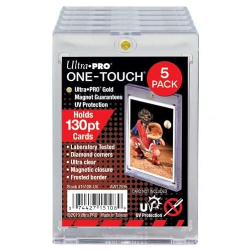 Ultra Pro E-15108 Clear Trading Card Holder with UV Protection