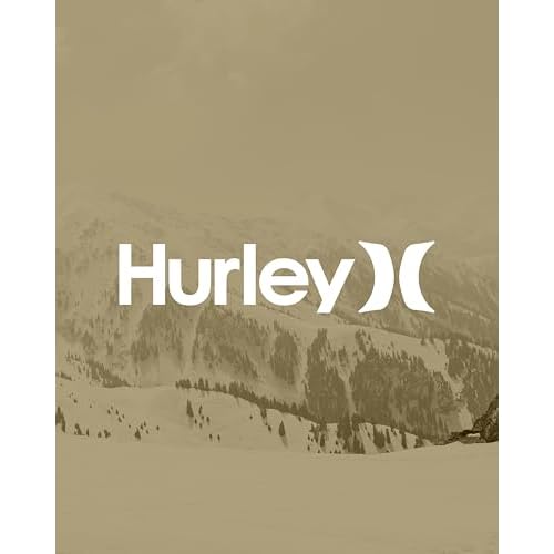 Hurley Men's Cuffed Beanie - Classic Midweight Loose Knitted Winter Hat for Men
