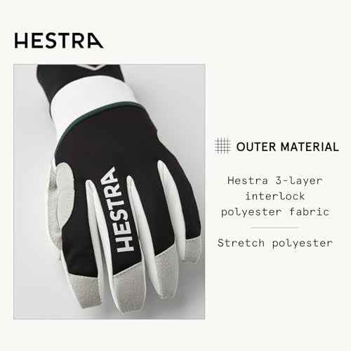 Hestra Comfort Tracker 5-Finger Glove, Cross-Country Windproof Insulated Ski Touring Glove