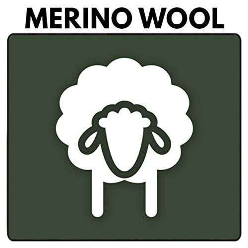Boys Boot Socks 4 Pack - Merino Wool Blend, Moisture Wicking, Supportive