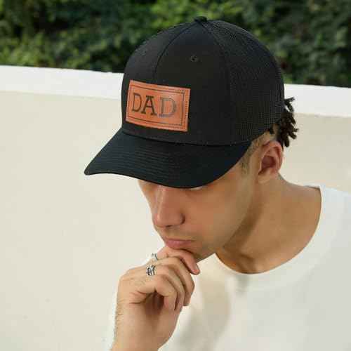 Dad Cap, Perfect New, First Dad Hat Fathers Day Birthday Gifts from Daughter Son Wife 1st Dad Papa Hats Gray