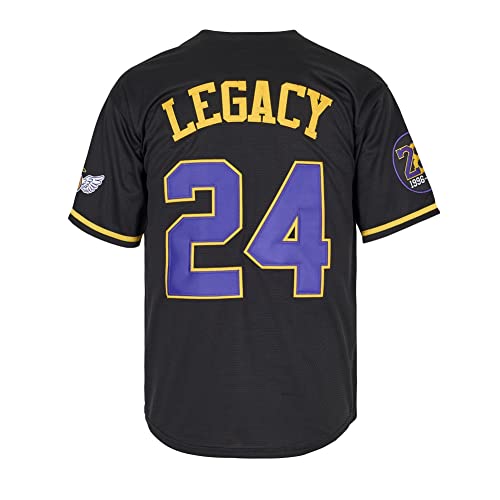 Men's Legend 8 24 Movie Baseball Jersey Stitched