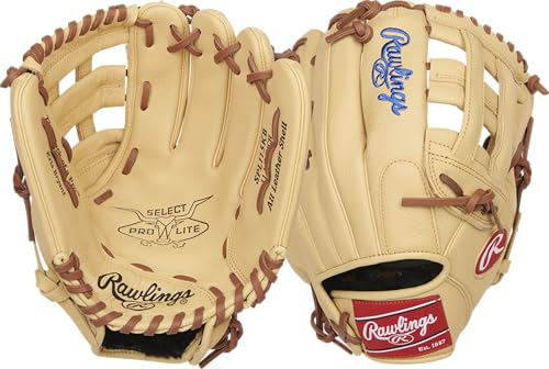 Rawlings 2026 Select Pro Lite Youth Baseball Glove - Right Hand Throw, 11.5" Kris Bryant Model