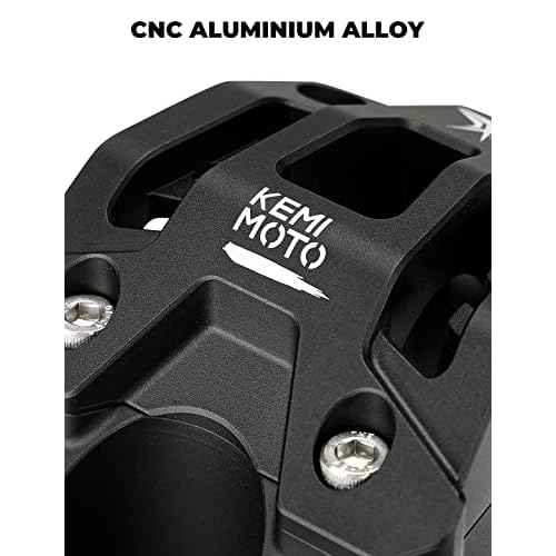 KEMIMOTO Direct Mount Riser Stem Compatible with Surron Light Bee X160 X260 Segway Talaria Electric Dirt Bike for All Mountain Downhill Enduro Freerid