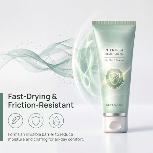 JCKJHUMIN Anti-Chafing Cream for Skin Folds & Inner Thighs 2 Pack (2 oz Tubes)
