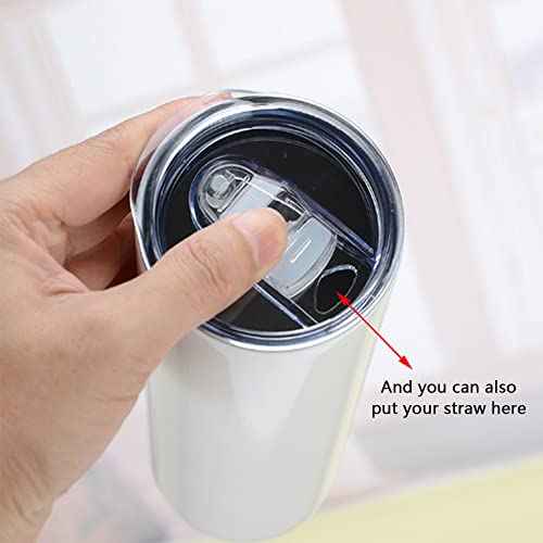 20oz Skinny Tumbler Replacement Lids 3 Pack,2.75in Cup Mouth Compatible with YETI Rambler and More Tumbler Cups£¬Spill Proof Splash Resistant Silicone Sliding Covers.
