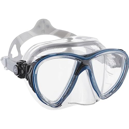 Cressi Adult High-End Scuba Diving Mask, Made in the Revolutionary Crystal Silicone - Big Eyes Evolution Crystal: Made in Italy