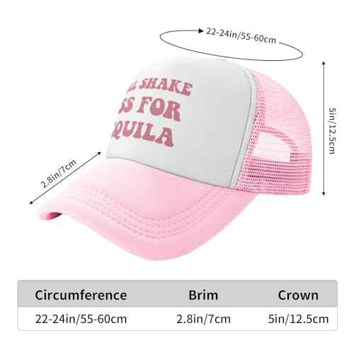 You Find It Offensive? I Find It Funny Trucker Hats for Women Pink Men Funny Slogan Pink Hats for Men